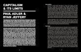 caPitalism Ryan Jeffery All that is solid melts into …thedistanceplan.org/pdf/Issue3/THE_DISTANCE_PLAN_ISSUE3...Everything: Capitalism vs. the Climate (2014) Paul notes that Klein
