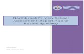 Northbrook Primary School Assessment, Reporting and Recording 2020-01-30آ  2 Northbrook Primary School