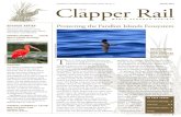 Clapper Rail - Marin Audubon SocietyNewsletter of the Marin Audubon Society. Volume 56, No. 2 October 2013 Clapper Rail THE MARIN AUDUBON SOCIETY OCTOBER 2013 1 IN THIS ISSUE President’s