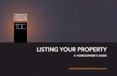LISTING YOUR PROPERTY - AvenueHQ · LISTING YOUR PROPERTY A HOMEOWNER’S GUIDE. TORONTO DOWNTOWN CONDOS LISTING PRESENTATION. TORONTO DOWNTOWN CONDOS LISTING PRESENTATION ... 5 Star