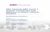 SEG Awards ABC Level 1 Award, Certificate and …...SEG Awards ABC Level 1 Award, Certificate and Diploma in Motor Vehicle Studies Qualification Guidance England Level 1 Award –