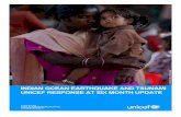 INDIAN OCEAN EARTHQUAKE AND TSUNAMI …INDIAN OCEAN EARTHQUAKE AND TSUNAMI UNICEF RESPONSE AT SIX MONTH UPDATE ©UNICEF/HQ04-0954/Vitale 2 TABLE OF CONTENTS Overview 3 Key Funding