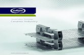 Schunk Carbon Technology Ceramic Industry · 2018-12-14 · the technological possibilities of an international company and implement ideas custom-tailored to your needs, both for