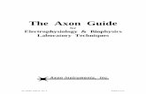 The Axon Guide - FORTH-IMBB › images › facilities › Cells_Animals...PREFACE Axon Instruments, Inc. is pleased to present you with The Axon Guide, a laboratory guide to electrophysiology