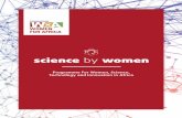 Programme For Women, Science, Technology and Innovation in ... · The program Science by Women is built around the ability of African women scientists to research in such growth areas
