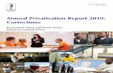 Annual Privatization Report 2010 - CorrectionsAnnual Privatization Report 2010: Corrections | 3 (0.5%) and South Dakota (0.4%). Notably, California’s dramatic ramp up in the use