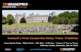 Ireland’s First Corporate Relay Team Triathlon · We run six week TriGrandPrix Triathlon Boot Camps Specifically Tailored for your Company Training Programs and Course Video Previews