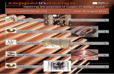 art Kinetic Rain 3 - European Copper Institutecopperalliance.it/uploads/2018/04/copperindesign-org...5 34 65 7 3 5 Kinetic Rain Fold Forming Jewels Fortuna Table Casiopea Lamp objects