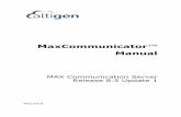 MaxCommunicator Manual - Altigen · MaxCommunicator Manual 3 CHAPTER 2 Installation The client system must meet the following minimum requirements. Operating systems supported: •