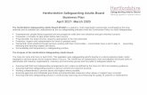 Hertfordshire Safeguarding Adults Board Business Plan ......Hertfordshire Safeguarding Adults Board Business Plan April 2017- March 2020 The Hertfordshire Safeguarding Adults Board