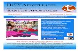 The Church of HOLY APOSTLES Catholic Romanthechurchofholyapostles.org/wp-content/uploads/2017/05/...fun, too. We will celebrate as one community. It will be like a bonus fiesta in