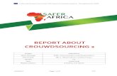 REPORT ABOUT CROUWDSOURCING 2 - SaferAfrica · 02/04/2019 Page 2 of 27 CTL DOCUMENT CONTROL SHEET Document title REPORT ABOUT CROUWDSOURCING 2 Work package: WP8 –Communication and