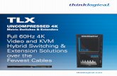 Matrix Switches & Extenders › 515fc0b7001 › aa0e9816-fd...& KVM Systems Thinklogical’s TLX Matrix Switches are high performance, modular, non-blocking switches for complete,