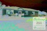 Mole End Bungalow - bunnyhomes · 2019-05-23 · Mole End Bungalow Two Bedroom Home. Mole End Bungalow Kitchen/Dining/ Lounge 14’ 5” x 19’ 4” 4.4m x 5.9m Laundry/Pantry 5’