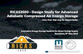 RICAS2020 - Design Study for Advanced Adiabatic Compressed Air Energy Storage … · 2018-05-09 · RICAS2020 - Design Study for Advanced Adiabatic Compressed Air Energy Storage Univ.-Prof.