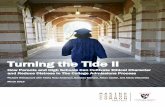 Turning the Tide II - Challenge Success · 2019-03-22 · Turning the Tide II How Parents and High Schools Can Cultivate Ethical Character and Reduce Distress in The College Admissions