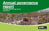 Tunbridge Wells Borough Council Audit 2010/11 · Audit Commission Annual governance report 3 Key messages This report summarises the findings from the 2010/11 audit which is substantially