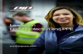 Leaders in Hand Protection and PPE › archive › literature › PIP... · workers safer, more comfortable and more productive. Our comprehensive product offering, world-class sales