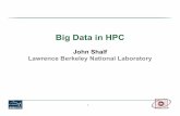 Big Data in HPC - Ohio State Universitynowlab.cse.ohio-state.edu/static/media/bofs/isc17/05_Shalf.pdfData Intensive Arch for 2017 (as imagined in 2012)-4-Compute Intensive Arch Data