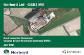 Norbord Ltd - OSB3 Mill - IEMA Norbord (the Applicant) is a leading global manufacturer of engineered