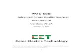 PMC-680i User Manual (20151208) - CET IBD · 2019-03-27 · 1 PMC-680i Advanced Power Quality Analyzer User Manual Version: V0.9A October 15, 2015 Ceiec Electric Technology This manual
