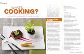Catering Magazine and-beverage issue, we wanted to find WHAT'S … · 2018-07-05 · benefits are tremendous when it comes to flavor.” The result is clearly not your grandma’s
