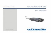 USER MANUAL OLC/OLCT 20 - Sales, Service & Rental of Environmental Monitoring Equipment · 2019-03-14 · 7 C 3 1 3 (+) 1 (-/S) E C B A D 1 2 D3 1 (S) 2 (-) 3 (+) B E D A 2 Wiring