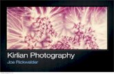 Kirlian Photography - QuarkNetquarknet.fnal.gov › ... › KirlianPhotography.pdfKirlian Photography Joe Rickwalder Friday, August 2, 13. What is Kirlian Photography? Picture of the