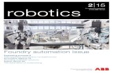robotics A customer magazineof the ABB Group · robotics A customer magazine of the ABB Group 2|15. 2 ABB robotics 2|15 Editorial robotics 2|15 Welcome to this issue of Robotics maga-zine