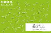 Chemspace KNIME nodes › public › presentation › Chem... · Chemspace KNIME nodes: access Access to Chemspace/REAL databases from KNIME interface is provided for free, but the