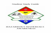 HAZARDOUS MATERIALS AWARENESS - WSFM-Training › HazmatTraining › docs › awa... · 2011-01-10 · 5 safely. Therefore, when first on the scene of an emergency involving hazardous