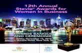 12th Annual Stevie Awards for Women In Business9 Preliminary Judges The following professionals participated in first-round judging of the 2015 Stevie® Awards for Women in Business.