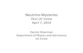 Neutrino Mysteries OLLI UC Irvine April 7, 2014sites.uci.edu › ... › files › 2014 › 04 › Neutrino-Mysteries-5.pdf · 2014-04-07 · Masses of Elementary Particles ... the