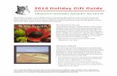 2014$Holiday$Gift$Guide$ - Arizona-Sonora Desert Museum · Youcanpurchase$ASDM$Press$books$online$at$wheremembersenjoya10%dis count$ onour$titles.$They$arealsoavailableat$themuseum$shopandlocal