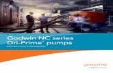Godwin NC series Dri-Prime pumps - Xylem US › siteassets › brand › godwin › ... · Godwin NC series Dri-Prime pumps are quick and simple to install, regardless of the environment.