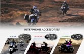 INTERPHONE ACCESSORIES - FC-Moto...- Recommended for Shoei NEOTEC - GT-AIR - J-CRUISE and Schuberth C3 and C3 Pro - Specifically for Tour, Sport, Urban and MC Series Interphones Boom