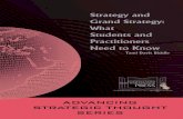 Strategy and Grand Strategy: What Students and ... · STRATEGY AND GRAND STRATEGY: WHAT STUDENTS AND PRACTITIONERS NEED TO KNOW Tami Davis Biddle December 2015 The views expressed