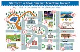 Start with a Book: Summer Adventure Tracker!€¦ · Start with a Book: Summer Adventure Tracker! Read. Talk. Explore. Learn all summer long in your own community! Start with a Book