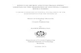 EFFECT OF MICRON AND NANO MgAl O SPINEL ADDITION ON … · ADDITION ON THE PROPERTIES OF MAGNESIA-CARBON REFRACTORIES A THESIS SUBMITTED IN PARTIAL FULFILLMENT OF THE REQUIREMENTS