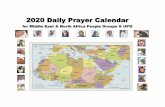 2020 Daily Prayer Calendar - Joshua Project...2020 Daily Prayer Calendar for Middle East & North Africa larger People Groups & UPG ... Bahrain Bahrain Bahrain Bahrain Cyprus Cyprus