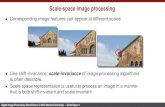 Scale-space image processing - Stanford Universityweb.stanford.edu/.../Handouts/Lectures/2014_Winter/13-ScaleSpace_… · Scale-space image processing Corresponding image features