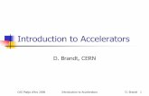 Introduction to Accelerators - CERNcas.web.cern.ch/sites/cas.web.cern.ch/files/... · Platja d'Aro 2006 Introduction to Accelerators D. Brandt 20 The beta function β(s) The β-function