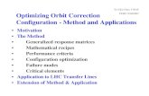 Yu-Chiu Chao, TJNAF Optimizing Orbit Correction ...acc-web.spring8.or.jp/~oper/iwbs2002/pdf/4-P1.pdf · Generalized Optimization Program … Form probability distributions of design
