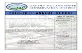 2010-2011 ANNUAL REPORT - Get Involved · Handbook 3 Conservation Volunteer Award 3 Water Quality & Watershed Restora-tion Program 4-5 Education & Out-reach Highlights 6 Invasive