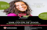 THE COLOR OF FOOD · NATASHA BOWENS Author, The Color of Food: Stories of Race, Resilience and Farming WEDNESDAY 7:00 PM SEPT. 20 THE COLOR OF FOOD Reflecting on our Food Movement