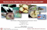 Review of the 2014 Pest Management Season in ENY · Review of the 2014 Pest Management Season in ENY 2015 Hudson Valley Commercial Fruit Growers’ School Best Western Plus ... •