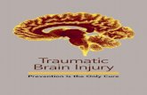 Traumatic Brain Injury · Atraumatic brain injury (TBI) is an injury to the brain or skull causedby an external force,such as a strike or impact. Braininjuries are often permanent