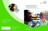 Apprenticeships in NHS South Central - Apprentice Brochure v1.pdf · Apprenticeships are a framework of qualifications suited to particular roles and in the case of the health service