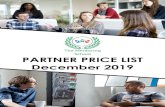 PARTNER PRICE LIST December 2019 - The Mentoring School...External Assessment fees cannot be funded by the apprenticeship levy in the UK. Appeals and Additional Moderation Visits are