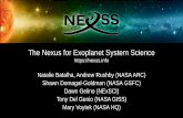 The Nexus for Exoplanet System Science€¦ · The Nexus for Exoplanet System Science Natalie Batalha, Andrew Rushby (NASA ARC) Shawn Domagal-Goldman (NASA GSFC) Dawn Gelino (NExSCI)